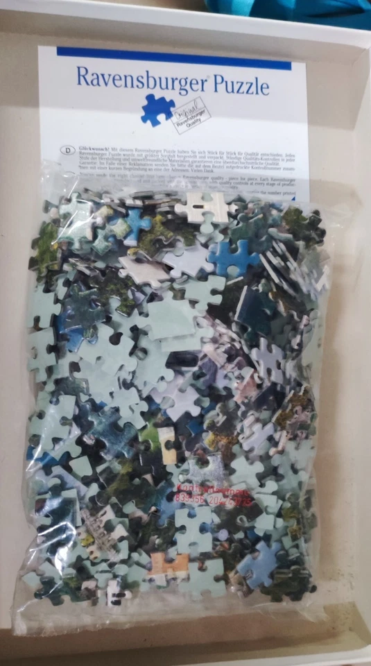 RAVENSBURGER PUZZLE 500 PEZZI CASTELLO  di Neuschwanstein - Immagine 3 di 3