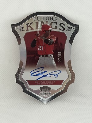 2023 Panini Chronicles Elijah Green Future Kings Die Cut Rc Auto /99 