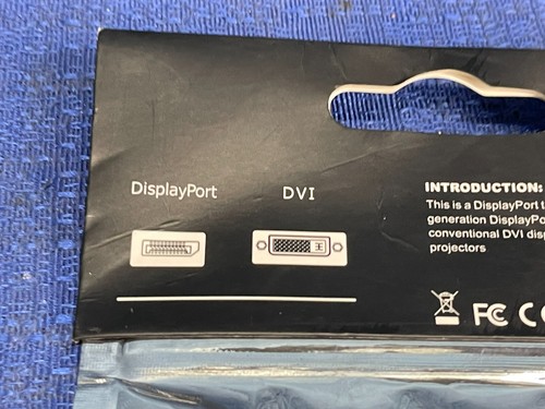 Brand New DisplayPort to DVI Adapter - Black - Picture 6 of 9