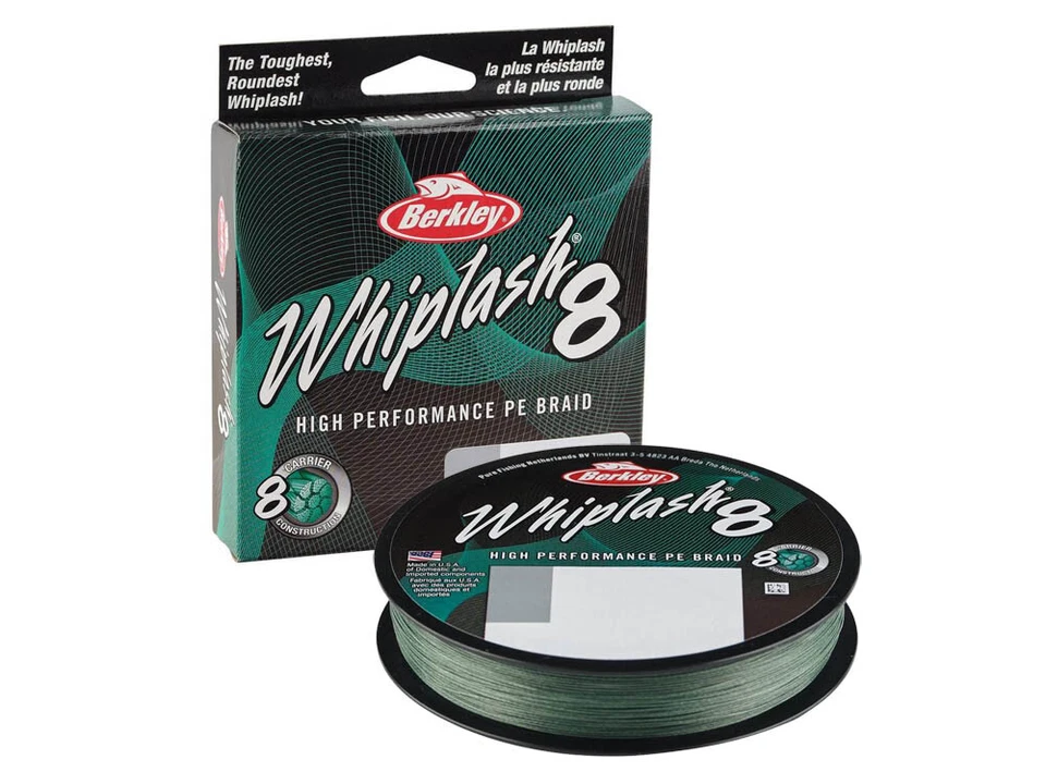 Berkley Whiplash 8 Moss Green 150m 164yds Tresse - Photo 1/1