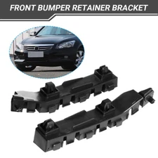 For 2008 2012 Honda Accord Sedan Front Bumper Retainer Bracket 2pcs 09 10 11