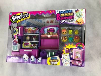 shopkins so cool metallic fridge