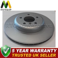 Motaquip Rear 1x Brake Disc Fits BMW 5 Series 6 7 34216775289