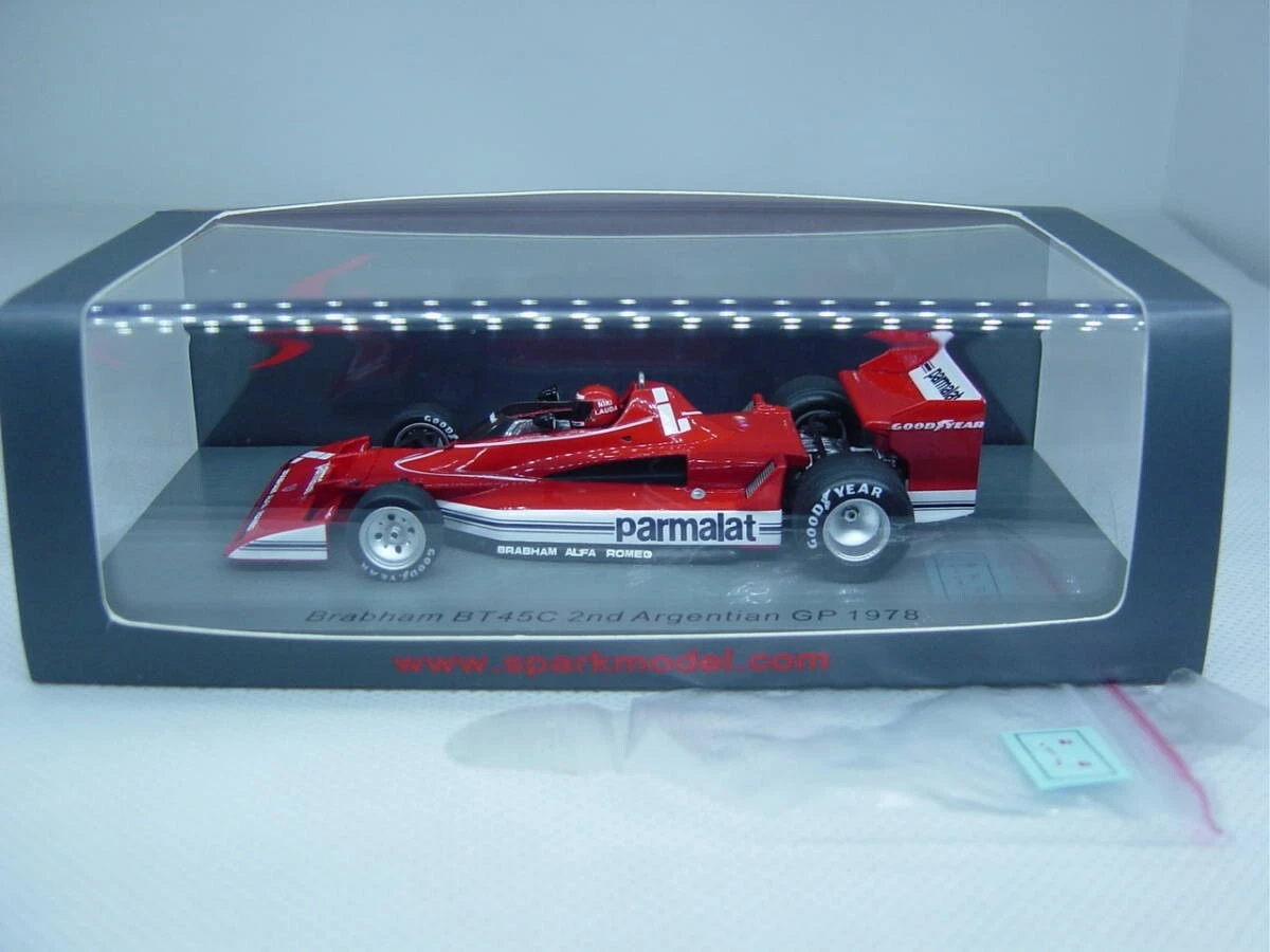 Spark 1/43 Brabham BT45C 2nd Argentina GP 1978 #1 Niki Lauda