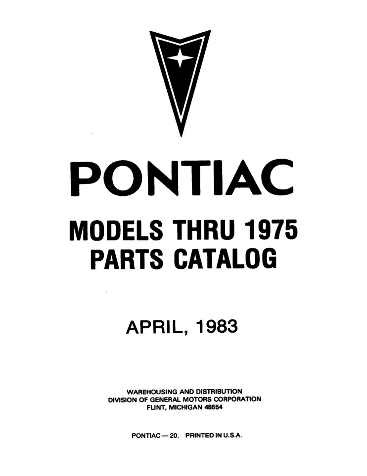 Catálogos de piezas e ilustraciones de chasis y carrocería Pontiac 1968-1975 Foto 4 de 4