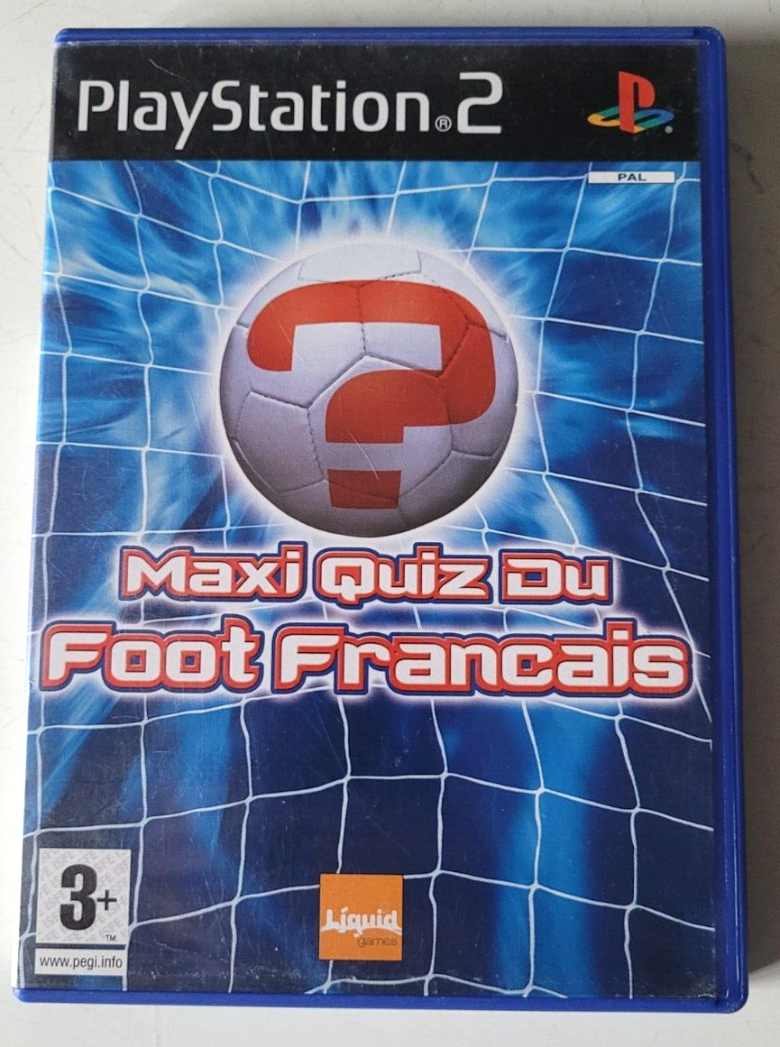 Maxi Quiz Du Foot Français - PlayStation 2 PS2 - PAL