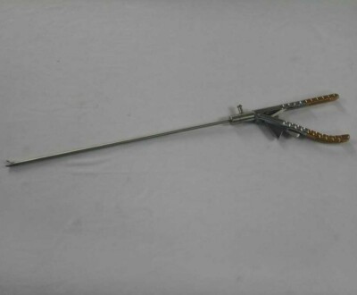 Laparoscopic V-Type Needle Holder Curved Right Surgical Instruments Set 5mm