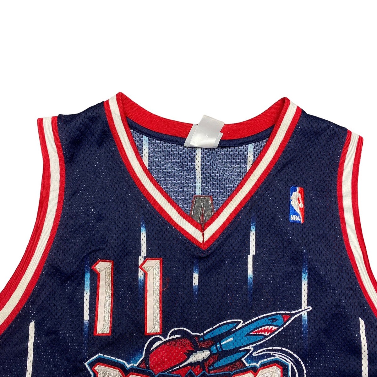 Auth RARE YAO MING Rockets NBA Vintage Jersey REEBOK Stitched
