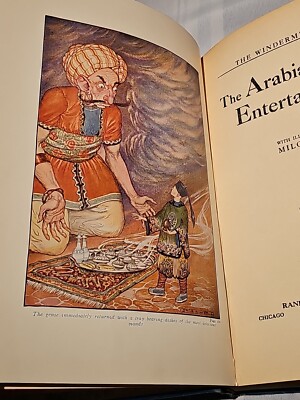 1914 The Arabian Nights Entertainment Illustrated By Milo Winter