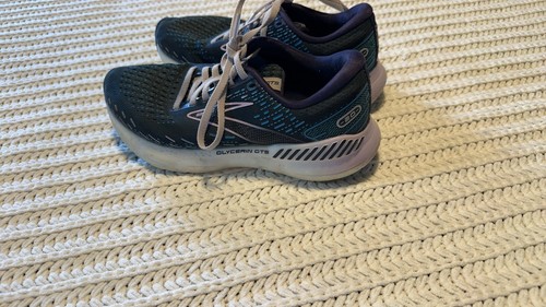 Brooks Womens Glycerin GTS 20 1203701B499 Blue Running Shoes Sneakers Size 7.5 B - Picture 3 of 6