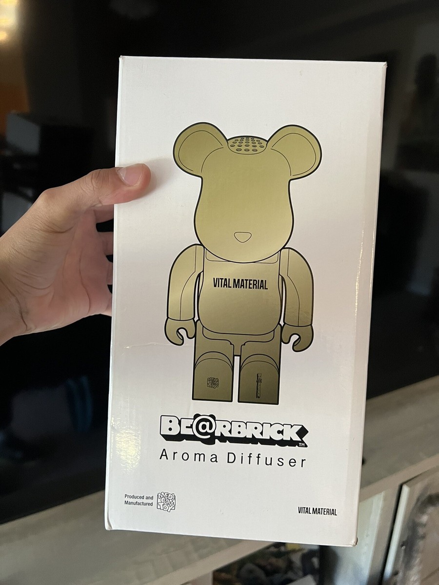 Medicom 400% Bearbrick Aroma Diffuser Vital Material Gold