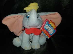 Disney Classics Dumbo Plush Beanie by Mattel Toys Baby Dumbo New old stock wTag | eBay