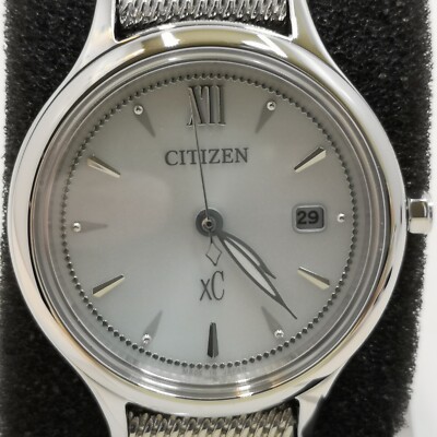 CITIZEN xC Mizu Collection EW2631-55A Silver Eco-Drive Women