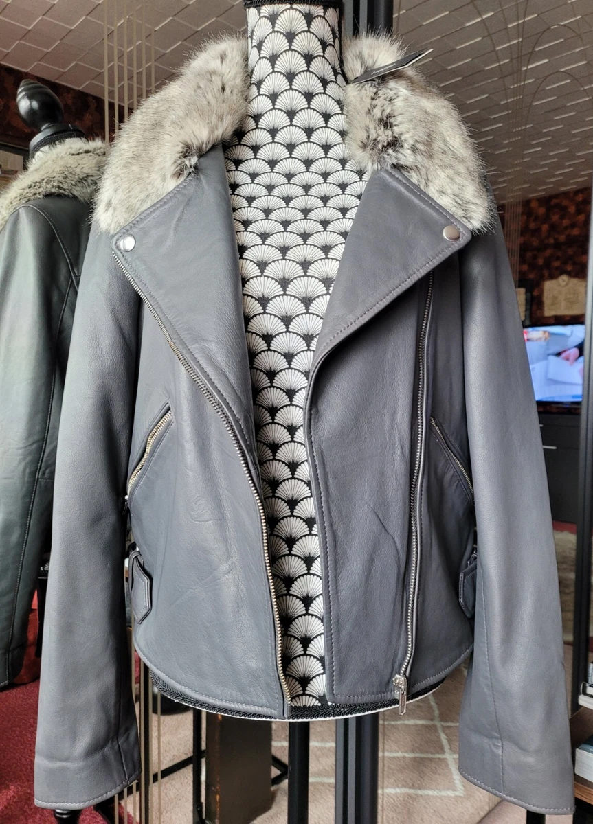 Veste En Lin Femme Caroll - Taille 42, Couleur Marron, Occasion En Très Bon état, Style Blazer Décontracté