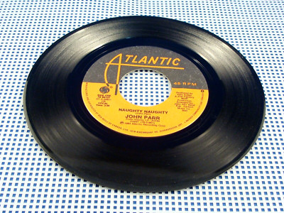 JOHN PARR - Naughty Naughty / Revenge - NEAR MINT- 1984 Canada Press 45