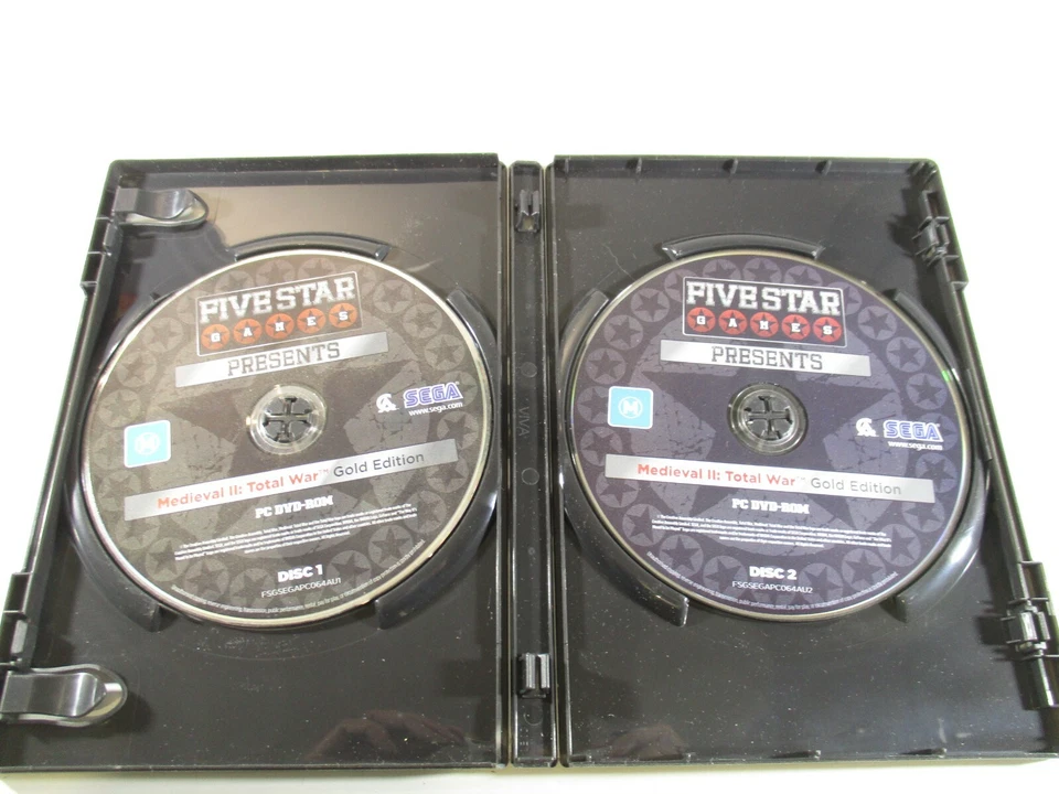 Juego PC Medieval II Total War Gold Edition Medieval Kingdoms M DVD Sega 2008 Foto 2 de 4