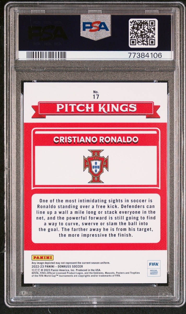 その他 2022 PANINI CRISTIANO RONALDO PSA10 Cristiano Ronaldo 2022 Panini Select FIFA Equalizers PSA 10