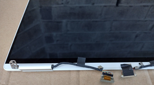 DELL XPS 13 9300 9310 7390 2-in-1 4K TOUCH SCREEN ASSEMBLY SILVER, WHITE BEZEL - Photo 5/7