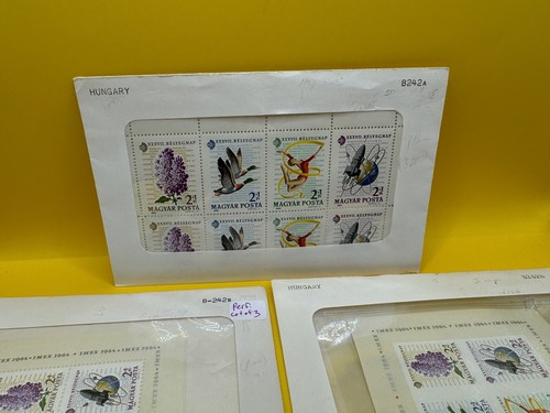 Hungary 1964 B242A, B242B, B242 Perf+Imperf MNH Phil EXhibit. Lot - Picture 11 of 11