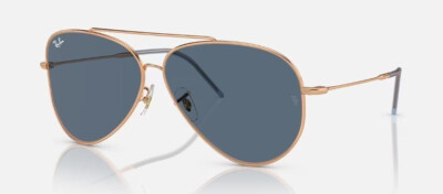 Ray Ban RBR0101S Sonnenbrille R0101S Aviator Reverse 92023A Neu 59mm