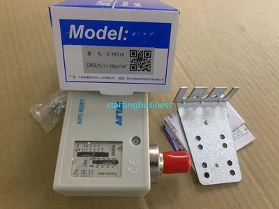 For AirTAC PK510 pneumatic mechanical pressure switch 0.1MPa~1.0MPa/1kg~10kg-