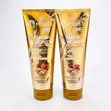 Mielle Oats Honey Blend Soothing Shampoo Sensitive Scalp 8oz Lot of 2