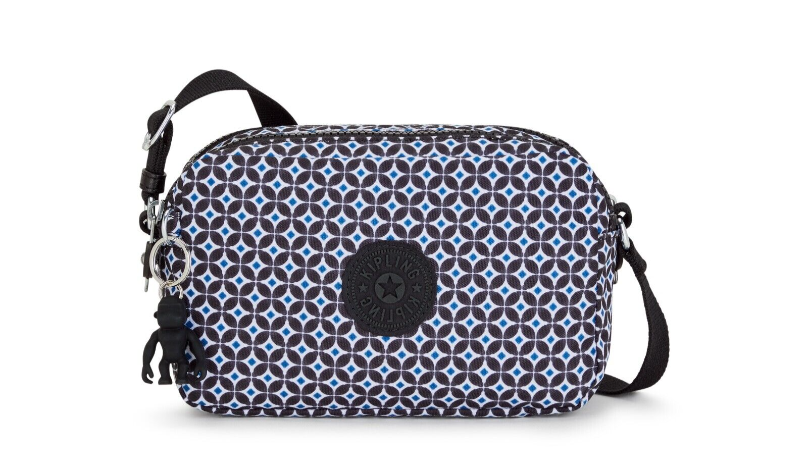 Kipling NEW MILDA Small Camera Style Crossbody Bag - Blackish Tile RRP £68