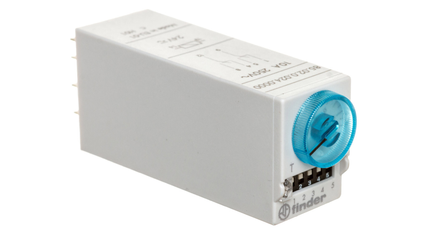 Time relay 2P 10A 24V AC/DC, multifunction AI, DI, SW, GI 85.02.0.024.000 /T2UK