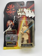 Star Wars Episode 1, Qui-Gon Jinn Collection 1 Figure With Comtech Chip Opened