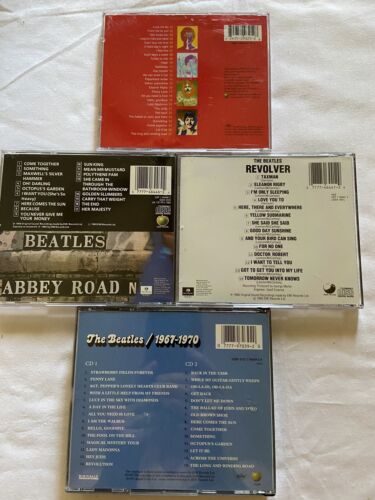 The Beatles Lot: The Beatles 1, Revolver, Abbey Road, The Beatles/1967-1970. - Imagen 2 de 2