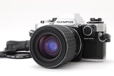 MINT w/Adp Olympus OM-10 Silver 35mm SLR Film Camera 35-70mm f2.8-4 from JAPAN
