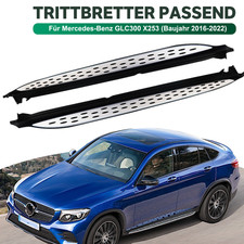 OE Trittbretter Seitenbrett f&uuml;r Mercedes GLC Klasse X253 2016-2022 Alu Schweller
