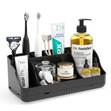 Bathroom Counter Organizer and Storage, 7 Slots Detachable Toothbrush Holders...