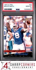 1993 ULTRA #32 BRUCE SMITH BILLS HOF PSA 10