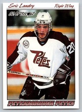 Eric Landry 1995-96 Slapshot Peterborough Petes