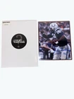 NFL Mystery Football Autographed 8x10 Photo Of John Mackey HOF 92 In Protective
