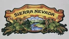 Sierra Nevada Brewing Mountain View Metal Tin Tacker Bar Sign 19”x11” Vintage