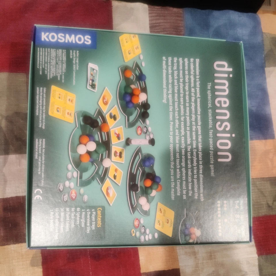 Dimension Board Game by Kosmos Lauge Luchau - Complete - Image 2 of 3