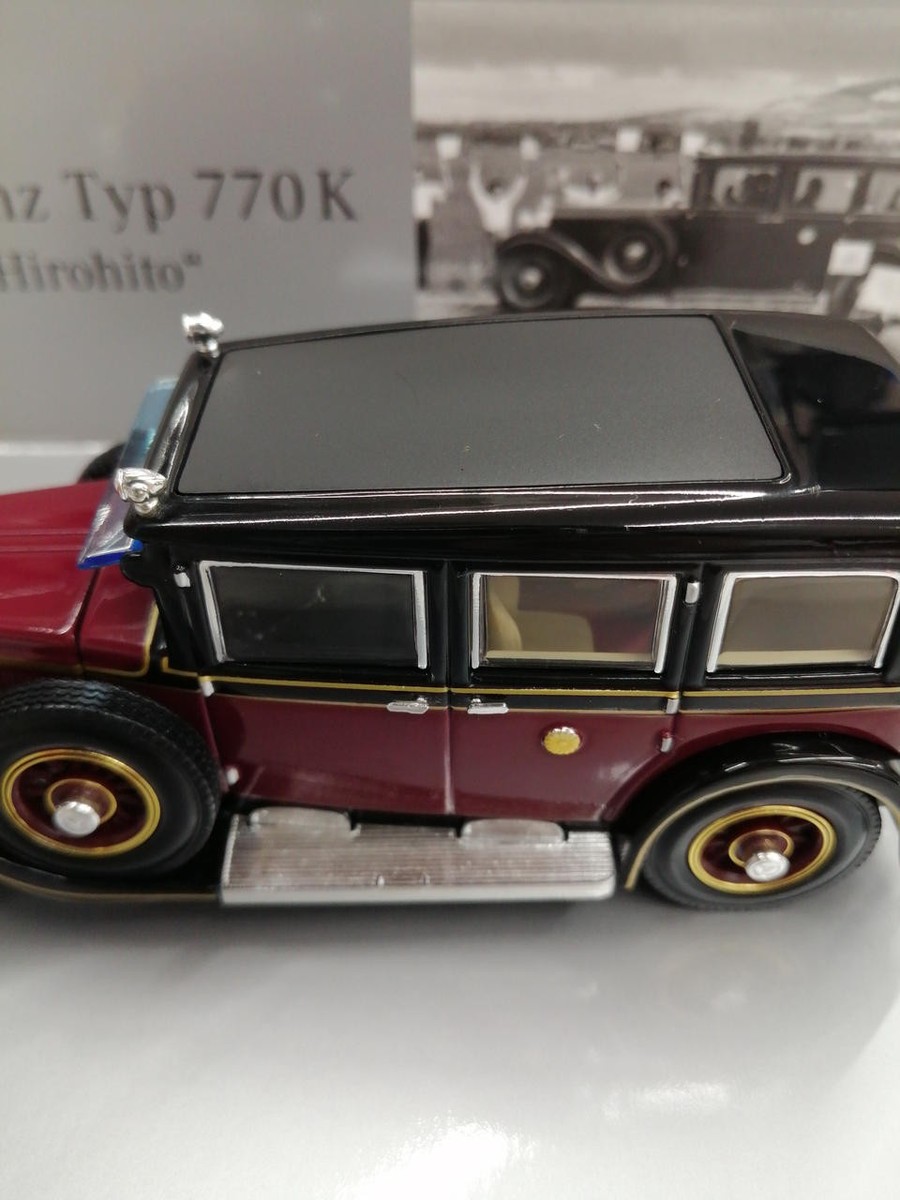 メルセデスベンツミニカー Typ 770K Kaiser Hirohito MINICHAMPS 1/43 Mercedes-Benz Typ 770 K Kaiser Hirohito 1935