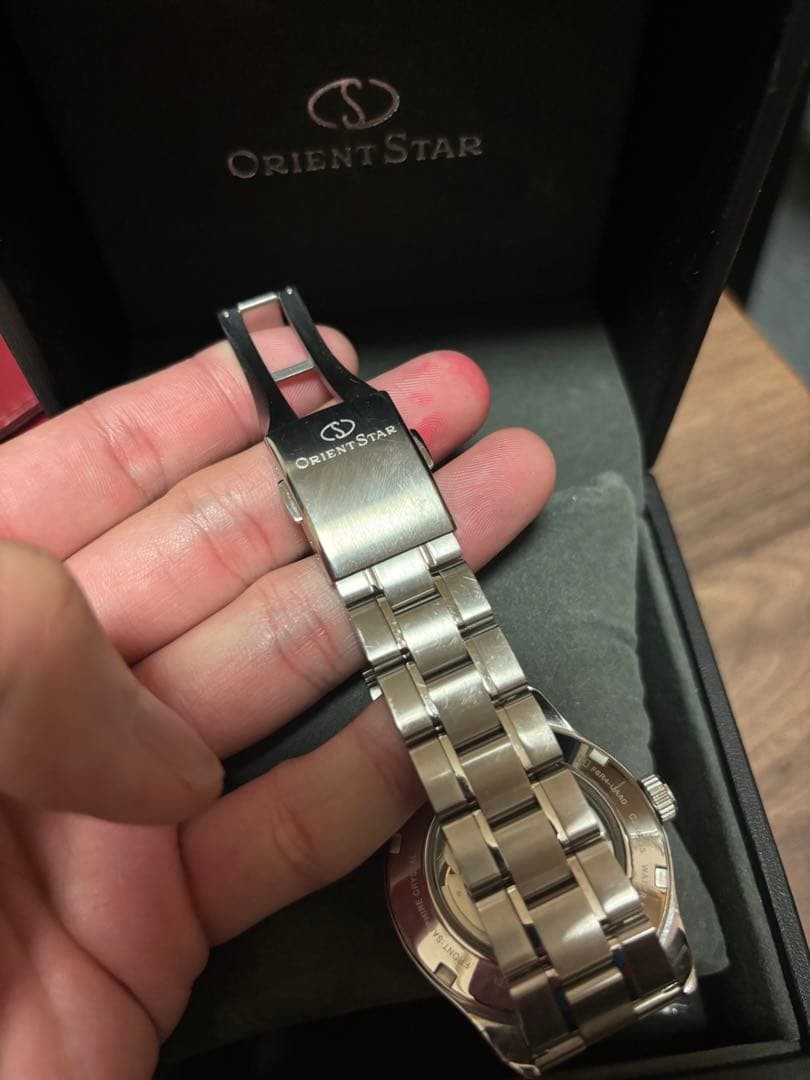 Orient Star Automatic Skeleton Watch Men Black Gr… - image 5