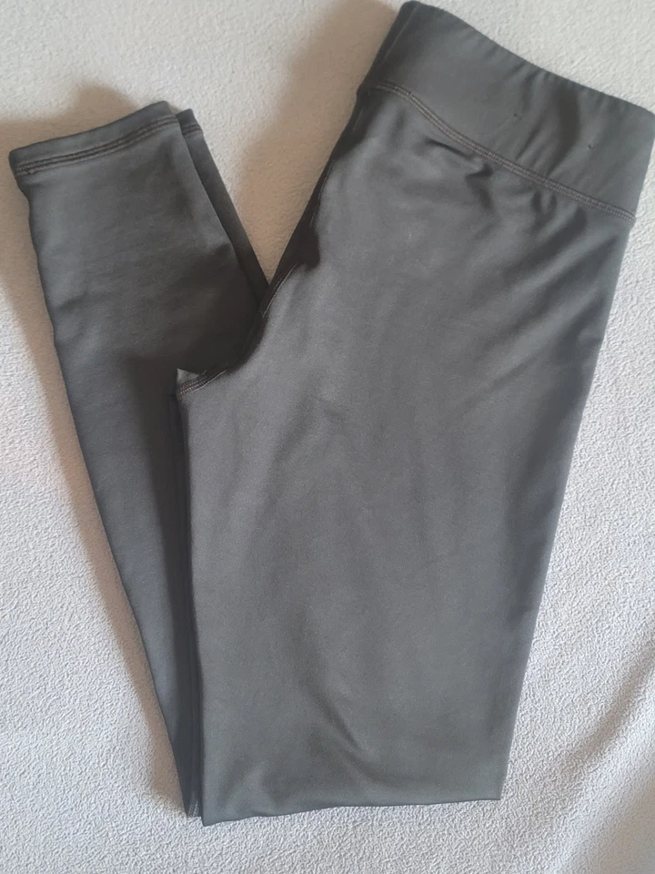 Pantalones/leggings de compresión Under Armour ColdGear para mujer talla M negros correr yoga Foto 3 de 4
