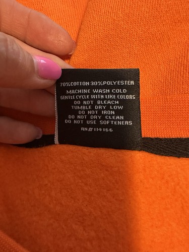 Idaho State University XXL Orange Men’s Colosseum Z10125 - Picture 7 of 7