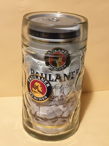 Paulaner Oktoberfest 1 L Bierdose - Maßkrug - Bild 1 von 4