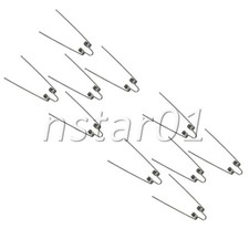 Trombone Alto Water Key Spit Valve Springs Parts1.7x0.76 Inch Set of 10 Silver