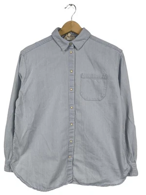SéZANE Chemise en jean Dames Chemise T EU 32 gris clair style décontracté - Photo 1/4