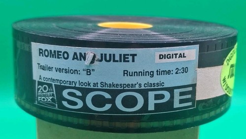 35mm Film – Preview Trailer – Romeo and Juliet 1996 Leonardo DiCaprio