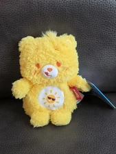 4.5-Inch Funshine Bear BumBumz x Care Bears Jazwares Russ Bumz New Release NWT