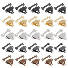5 Set Haken und Ösen Hosenhaken Verschluss 10mm Annähverschluss Per Hand annähen