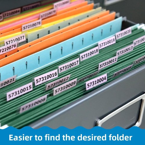 25pcs Page Separation File Storage Folder Self-adhesive Index Label Paperwork - Picture 6 of 8