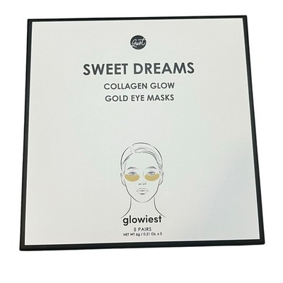 NWT! Sweet Dreams Collagen Glow Gold Eye Masks